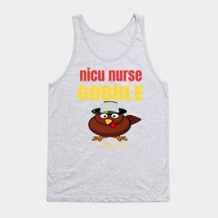 Nurse Turkey Fquad Funny Thanksgiving gift Tank Top